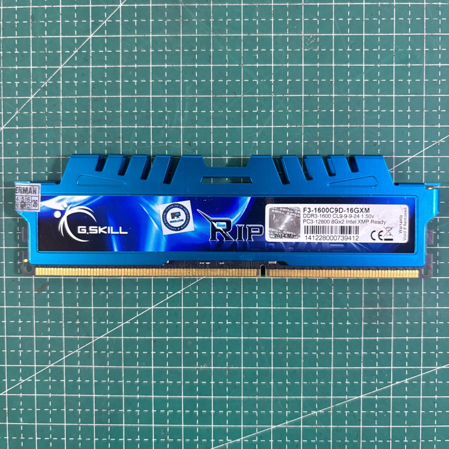 RAM G.Skill Ripjaws X DDR3 8GB 1600Mhz CL9 - Foto 2