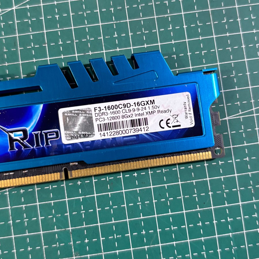 RAM G.Skill Ripjaws X DDR3 8GB 1600Mhz CL9 - Foto 3