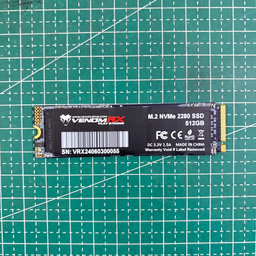 SSD VenomRX M.2 NVMe 2280 512GB